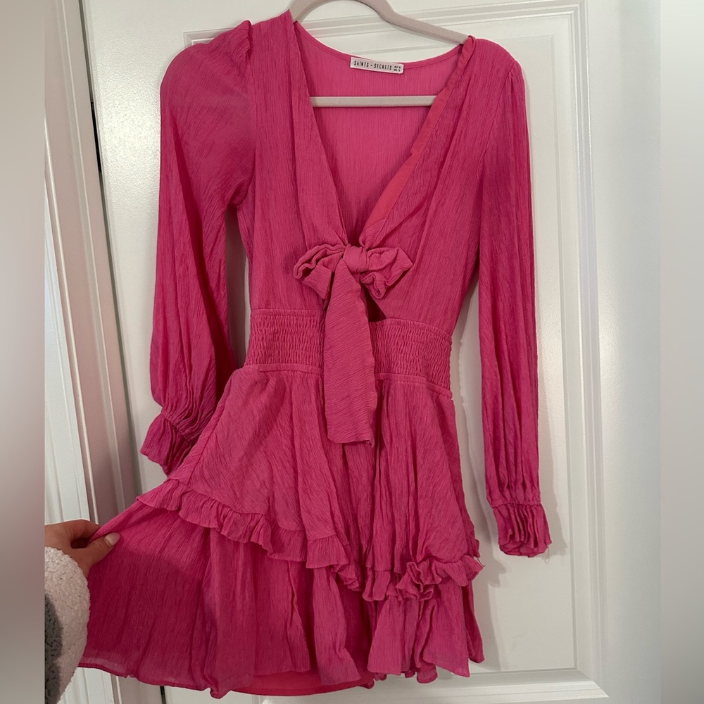 pink dress worn a few times!